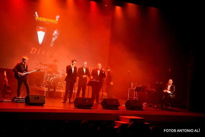 Momento del concierto de anoche en el Teatro Municipal de Telde (Foto Antonio Alí)